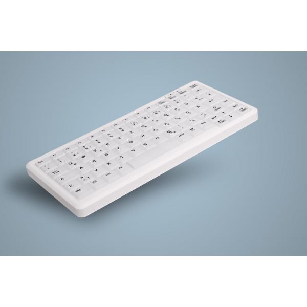 Active Key AK-C4110 tastiera USB QWERTZ Tedesco Bianco