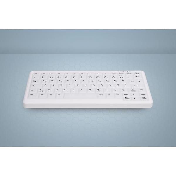 Active Key AK-C4110 tastiera USB QWERTZ Tedesco Bianco