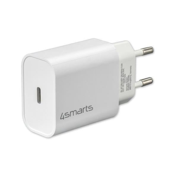 4smarts 465575 Caricabatterie per dispositivi mobili Bianco Interno