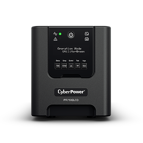 CyberPower PR750ELCDGR gruppo di continuità (UPS) A linea interattiva 0,75 kVA 675 W 4 presa(e) AC