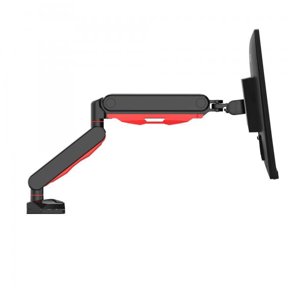 iiyama DSG3001C-R1 supporto da tavolo per Tv a schermo piatto 76,2 cm (30") Morsa Nero, Rosso