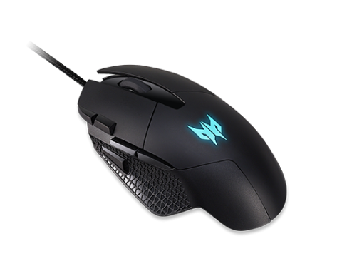 Acer Predator Cestus 315 mouse Mancino USB tipo A Ottico 6500 DPI