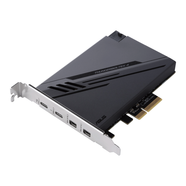 ASUS ThunderboltEX 4 scheda di interfaccia e adattatore Interno Mini DisplayPort, PCIe, Thunderbolt, USB 2.0, USB 3.2 Gen 2 (3.1 Gen 2)