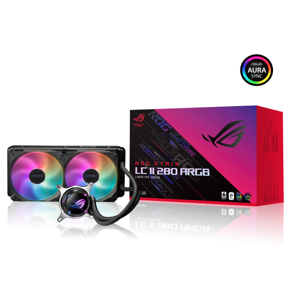 ASUS ROG STRIX LC II 280 ARGB raffredamento dell'acqua e freon