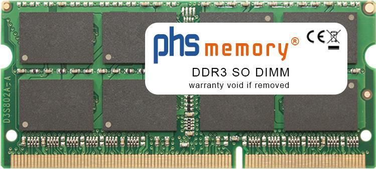 PHS-memory 8GB RAM Speicher fr Asus X553SA-XX003T DDR3 SO DIMM 1600MHz (SP196890)