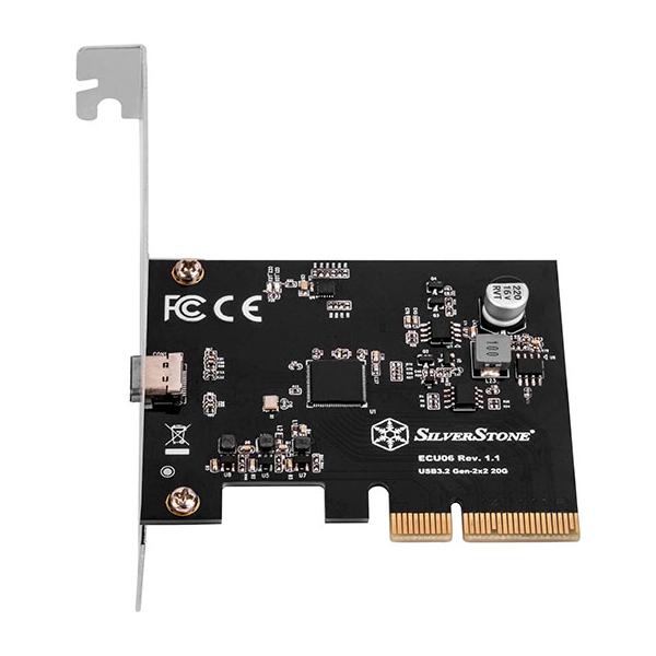 Silverstone ECU06 scheda di interfaccia e adattatore Interno USB 3.2 Gen 2 (3.1 Gen 2)