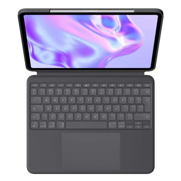 Logitech Combo Touch Grigio Smart Connector QWERTY Inglese britannico