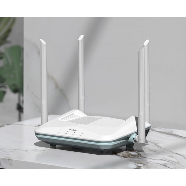 D-Link AX1500 R15 router wireless Gigabit Ethernet Dual-band (2.4 GHz/5 GHz) Bianco