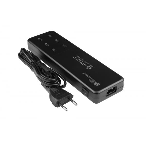 Alcasa PCA-D003S Caricabatterie per dispositivi mobili Nero Interno