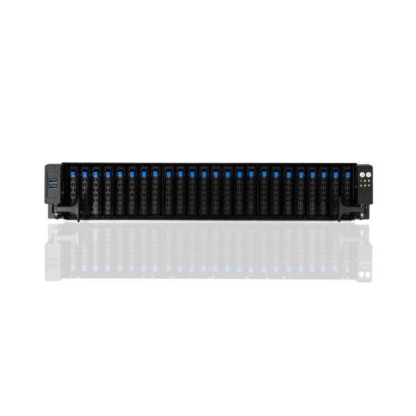 ASUS RS720A-E11-RS24U Socket SP3 Armadio (2U) Argento