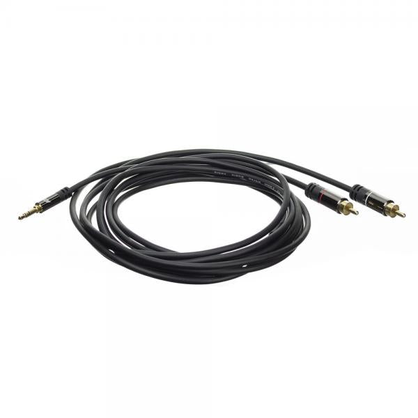 ACT AC3605 cavo audio 1,5 m 2 x RCA 3.5mm Nero