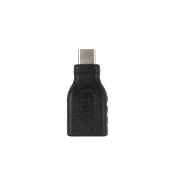 ACT AC7355 adattatore per inversione del genere dei cavi USB-A USB-C Nero