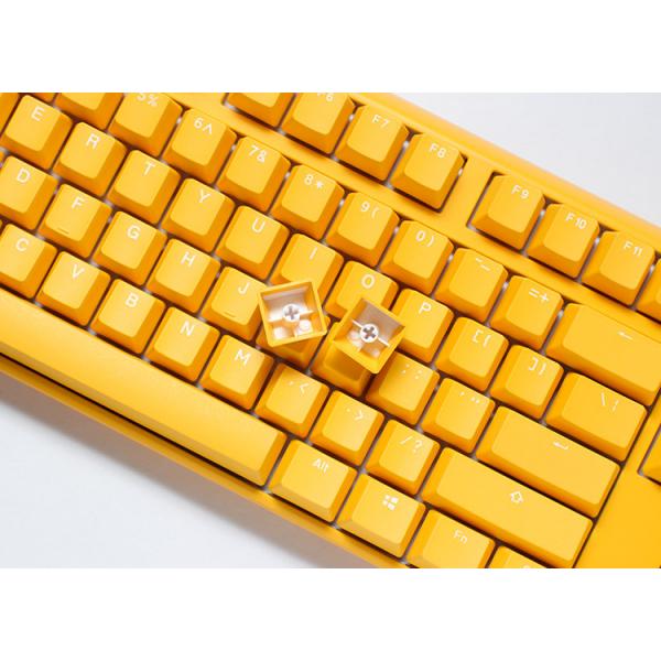 Ducky One 3 Yellow tastiera USB Tedesco Giallo