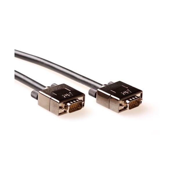 ACT AK9375 cavo VGA 30 m VGA (D-Sub) Nero