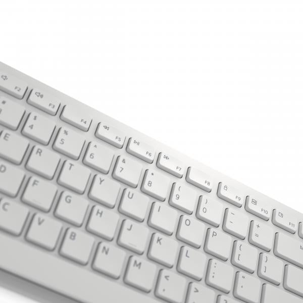 DELL KM5221W-WH tastiera RF Wireless QWERTY Inglese britannico Bianco