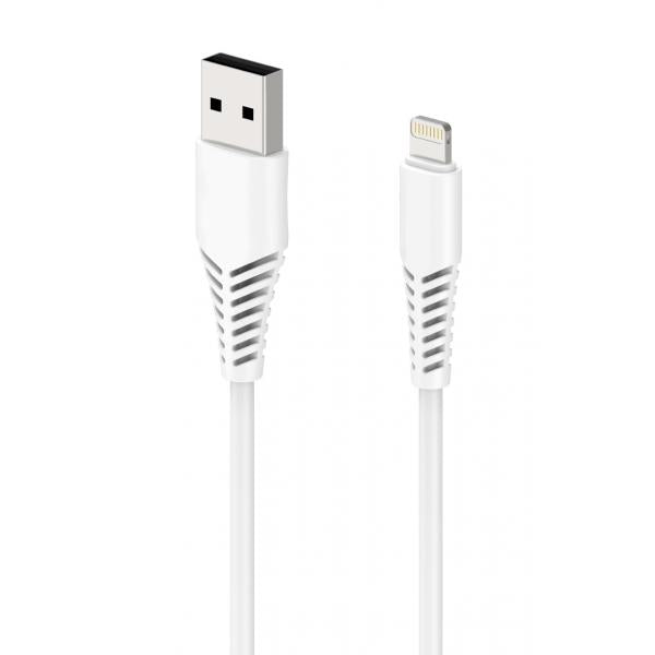 2GO 797288 cavo USB 1 m USB B Lightning Bianco