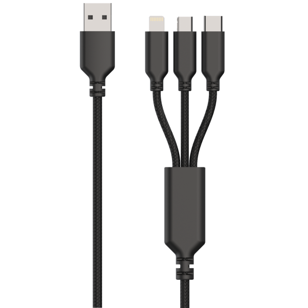 2GO 797257 Caricabatterie per dispositivi mobili Nero Interno