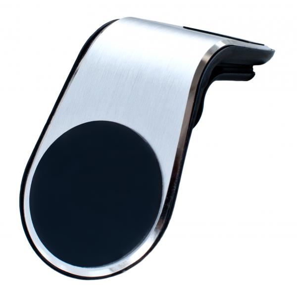 2GO CarClip Supporto passivo Telefono cellulare/smartphone Nero, Argento