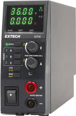 Extech DCP36 Labornetzgert, einstellbar 0.5 - 36 V 0 - 5 A 80 W (DCP36)