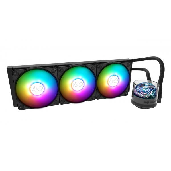 In Win IW-LC-NR36 sistema di raffreddamento per computer Processore Liquid cooling kit 12 cm Nero