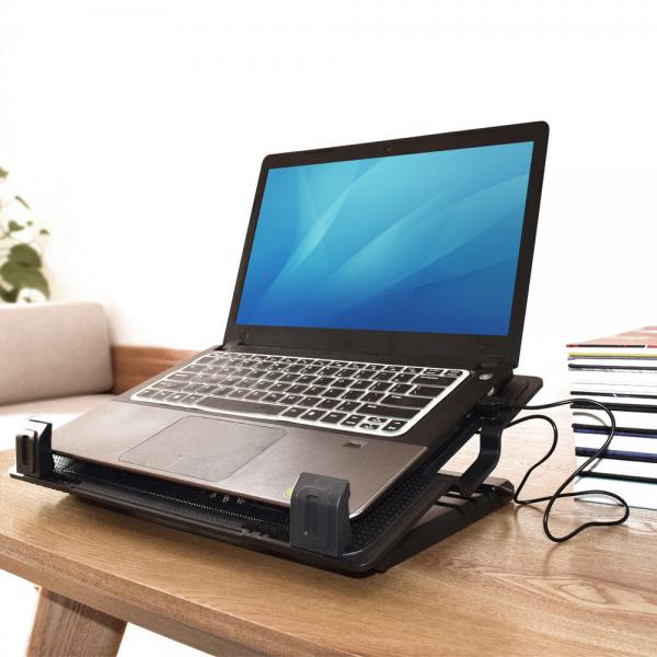 ACT AC8110 base di raffreddamento per notebook 43,9 cm (17.3") 1000 Giri/min Nero