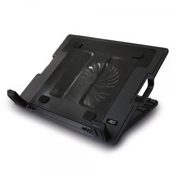 ACT AC8110 base di raffreddamento per notebook 43,9 cm (17.3") 1000 Giri/min Nero