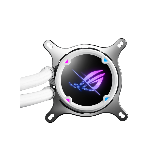 ASUS ROG STRIX LC II 240 ARGB White Edition Processore Raffreddatore di liquidi tutto in uno 12 cm Bianco