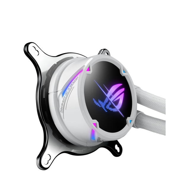 ASUS ROG STRIX LC II 240 ARGB White Edition Processore Raffreddatore di liquidi tutto in uno 12 cm Bianco