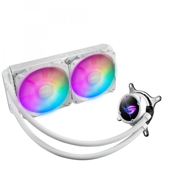 ASUS ROG STRIX LC II 240 ARGB White Edition Processore Raffreddatore di liquidi tutto in uno 12 cm Bianco