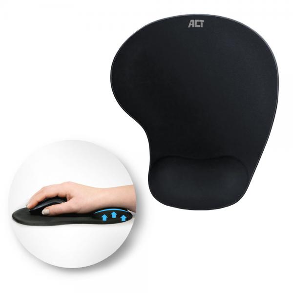 ACT AC8010 tappetino per mouse Nero