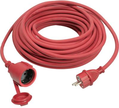 as - Schwabe 60271 Strom Verlngerungskabel Rot 10 m (60271)