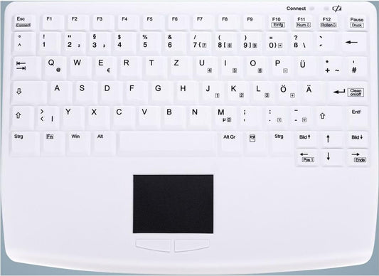 Active Key AK-4450-GFUVS-W/FR - IP68 vollversiegelt - Touchpad - wei - franzsisch (AK-4450-GFUVS-W/FR)