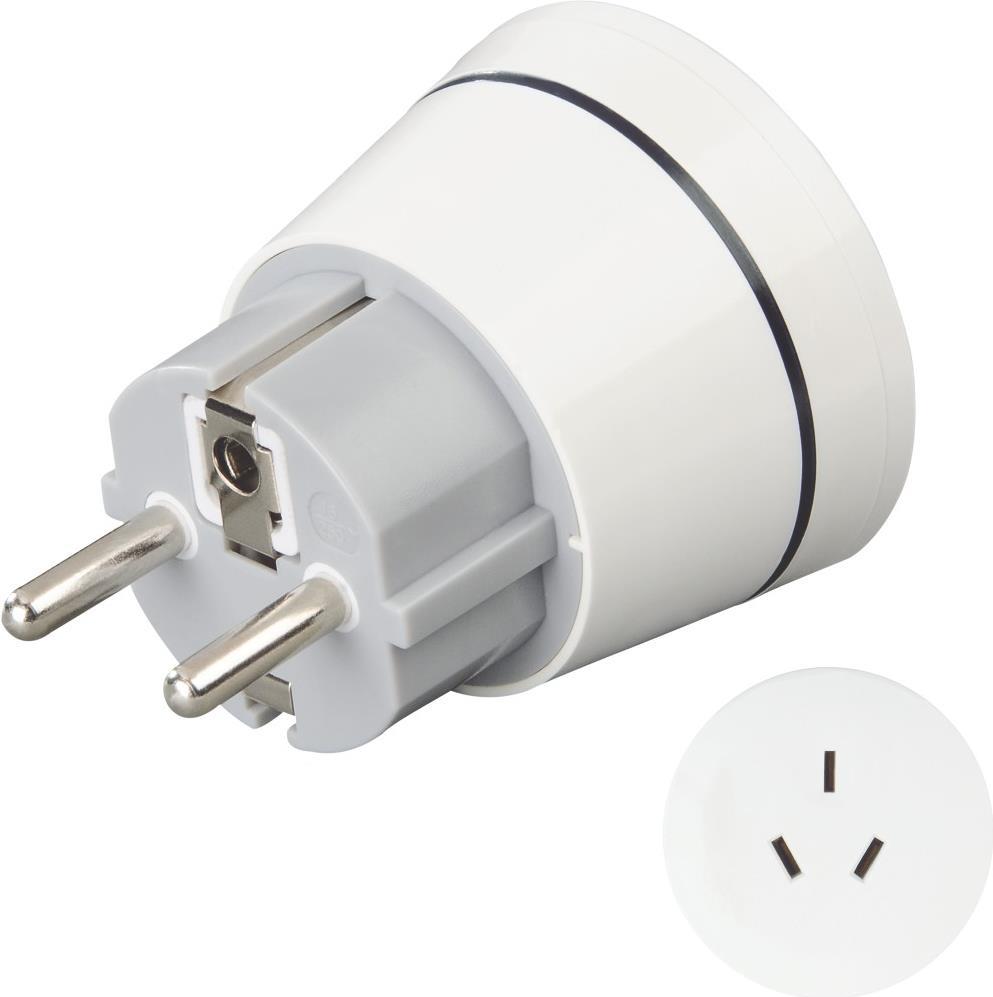 Hama Reiseadapter Typ I, 3-polig, fr Gerte aus China und Australien (00223453)