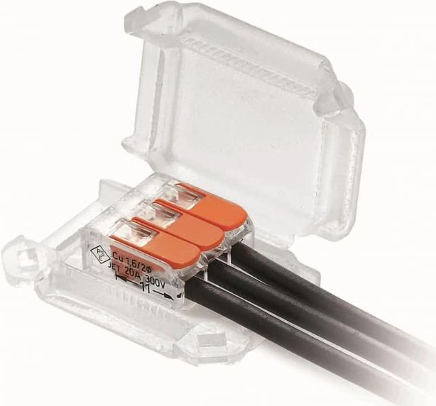 Grothe Mikro-Verbindungsmuffe f.max.3Adern b.4qmm HAPPY JOINT 3 (VE4) (84024)