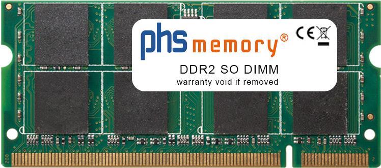 PHS-memory 4GB RAM Speicher fr Acer TravelMate 5730-6B3G16MN DDR2 SO DIMM 800MHz PC2-6400S (SP173951)