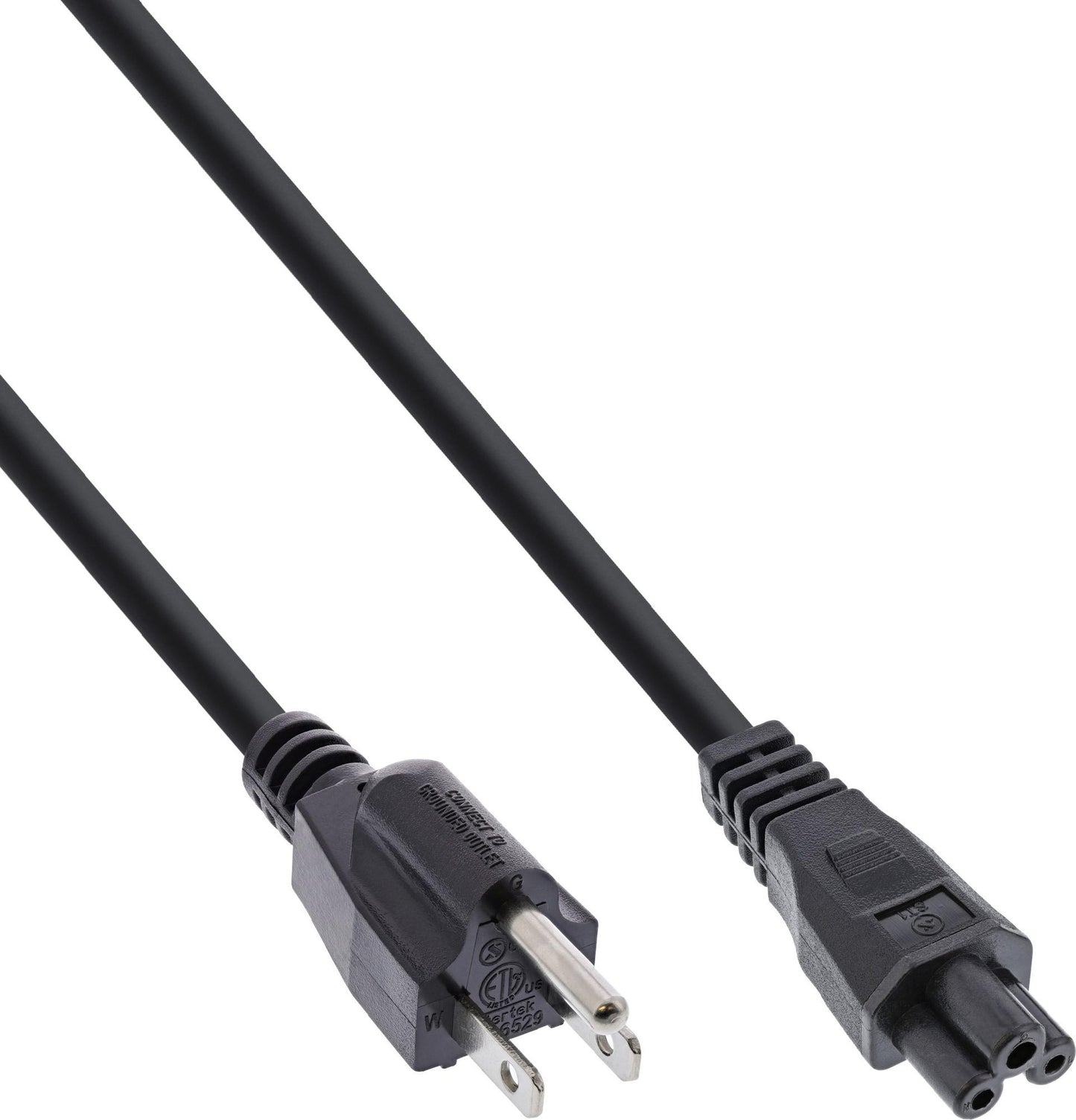 InLine 35er B-Pack Netzkabel fr Notebook USA/Canada Kupplung - Kabel - Strom/Netzteil (B-16656U)