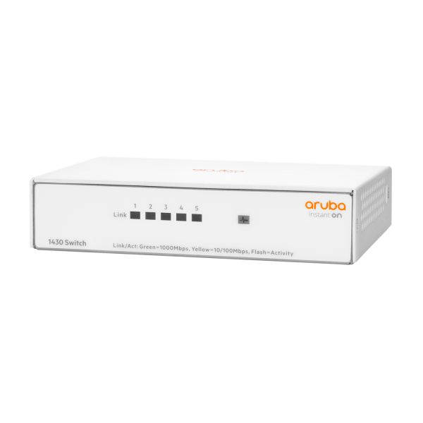 Hewlett Packard Enterprise Aruba Instant On 1430 5G Non gestito L2 Gigabit Ethernet (10/100/1000) Bianco