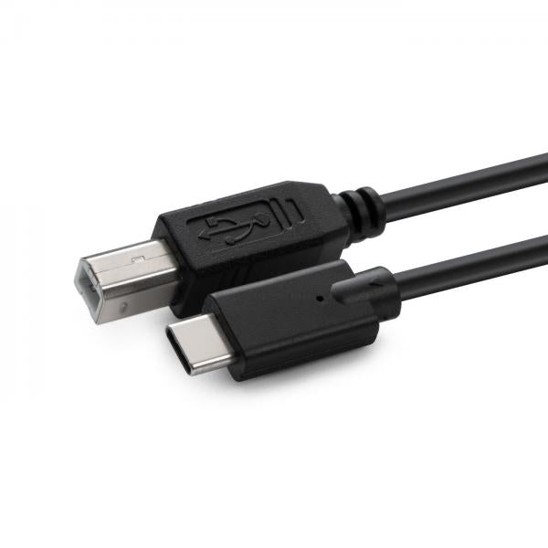 Microconnect W127021090 cavo USB 1,8 m USB 2.0 USB C USB B Nero