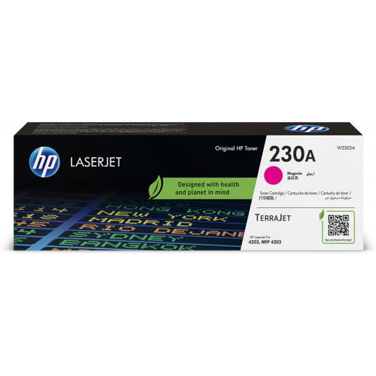 HP 230A Magenta Original LaserJet Toner Cartridge (HP 230A MAGENTA ORIGINAL - LASERJET TONER CARTRID)