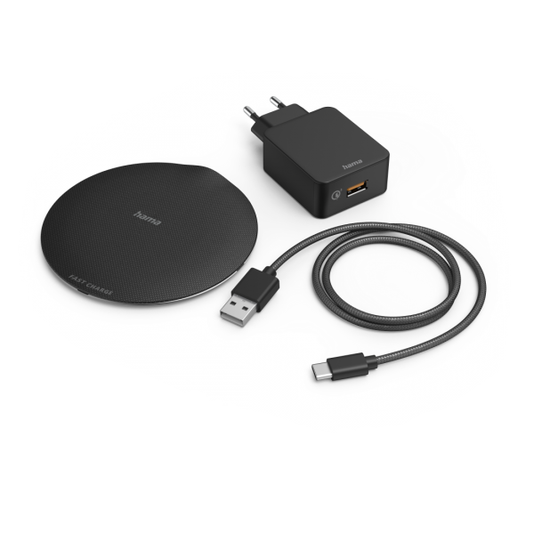 Hama QI-FC15 Metal Nero Interno