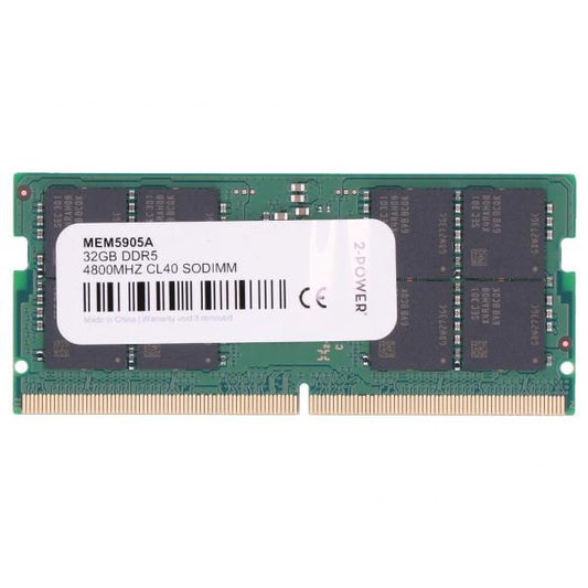 2-Power MEM5905A memoria 32 GB 1 x 32 GB DDR4 (32GB DDR5 4800MHz CL40 SoDIMM)