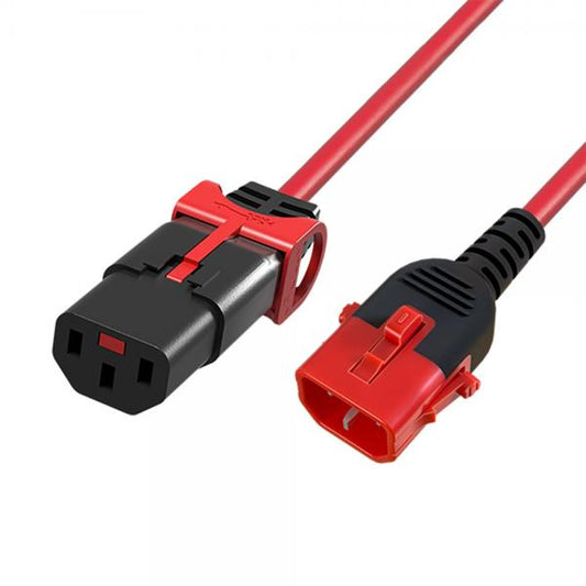 ACT AK5515 cavo di alimentazione Rosso 3 m Accoppiatore C13 Accoppiatore C14