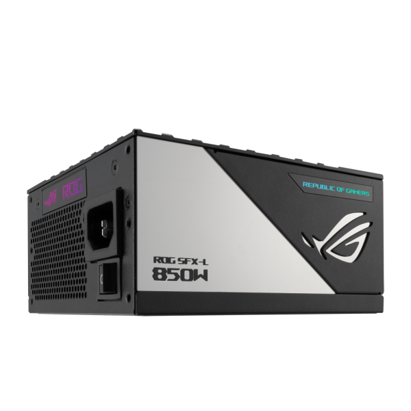 ASUS ROG Loki SFX-L 850W Platinum alimentatore per computer 24-pin ATX Nero, Argento