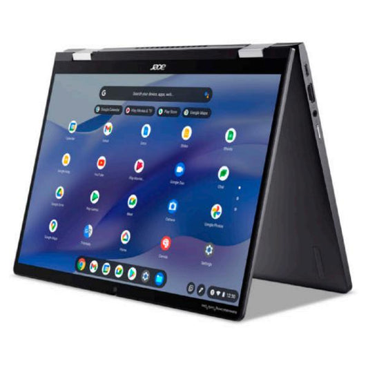 Acer Chromebook Enterprise Spin 714 CP714-1WN-32N7 i3-1215U 35,6 cm (14") Touch screen Full HD Intel Core i3 8 GB LPDDR4x-SDRAM 128 GB SSD Wi-Fi 6E (802.11ax) ChromeOS per le imprese Grigio