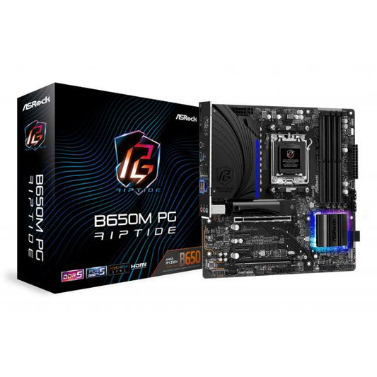 Asrock B650M PG Riptide AMD B650 Socket AM5 micro ATX