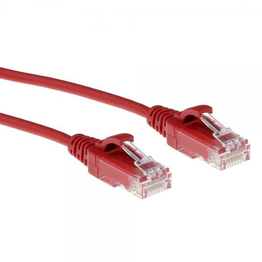 ACT DC9510 cavo di rete Rosso 10 m Cat6 U/UTP (UTP)