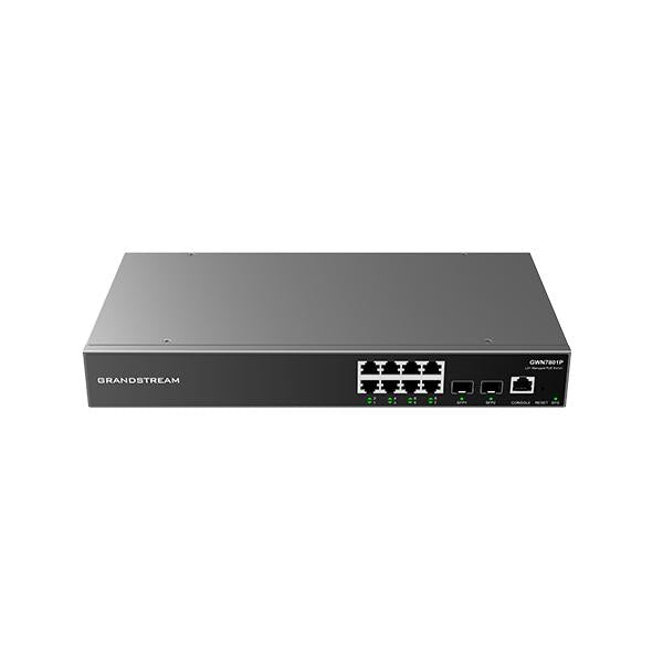 Grandstream Networks GWN7801P switch di rete Gestito L2+ Gigabit Ethernet (10/100/1000) Nero