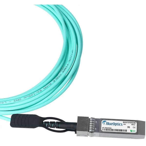 BlueOptics SFP28-AOC-15M-MR-BO cavo InfiniBand Colore menta