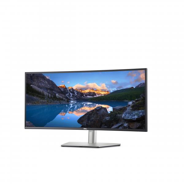 DELL UltraSharp U3423WE Monitor PC 86,7 cm [34.1] 3440 x 1440 Pixel UltraWide Quad HD LCD Argento (Rp U3423We Led Display 86.7 - Cm [34.1] 3440 X 1440 Pixels - Ultrawide Quad Hd Lcd Silver - Warranty