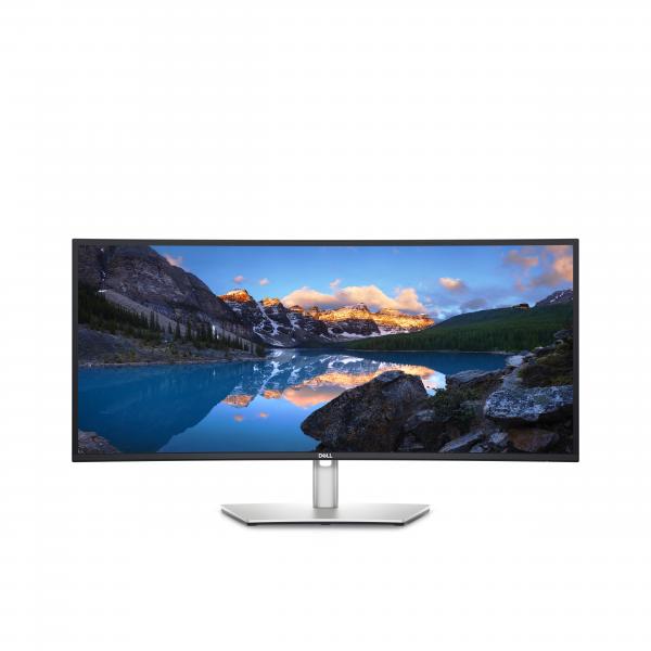 DELL UltraSharp U3423WE Monitor PC 86,7 cm [34.1] 3440 x 1440 Pixel UltraWide Quad HD LCD Argento (Rp U3423We Led Display 86.7 - Cm [34.1] 3440 X 1440 Pixels - Ultrawide Quad Hd Lcd Silver - Warranty